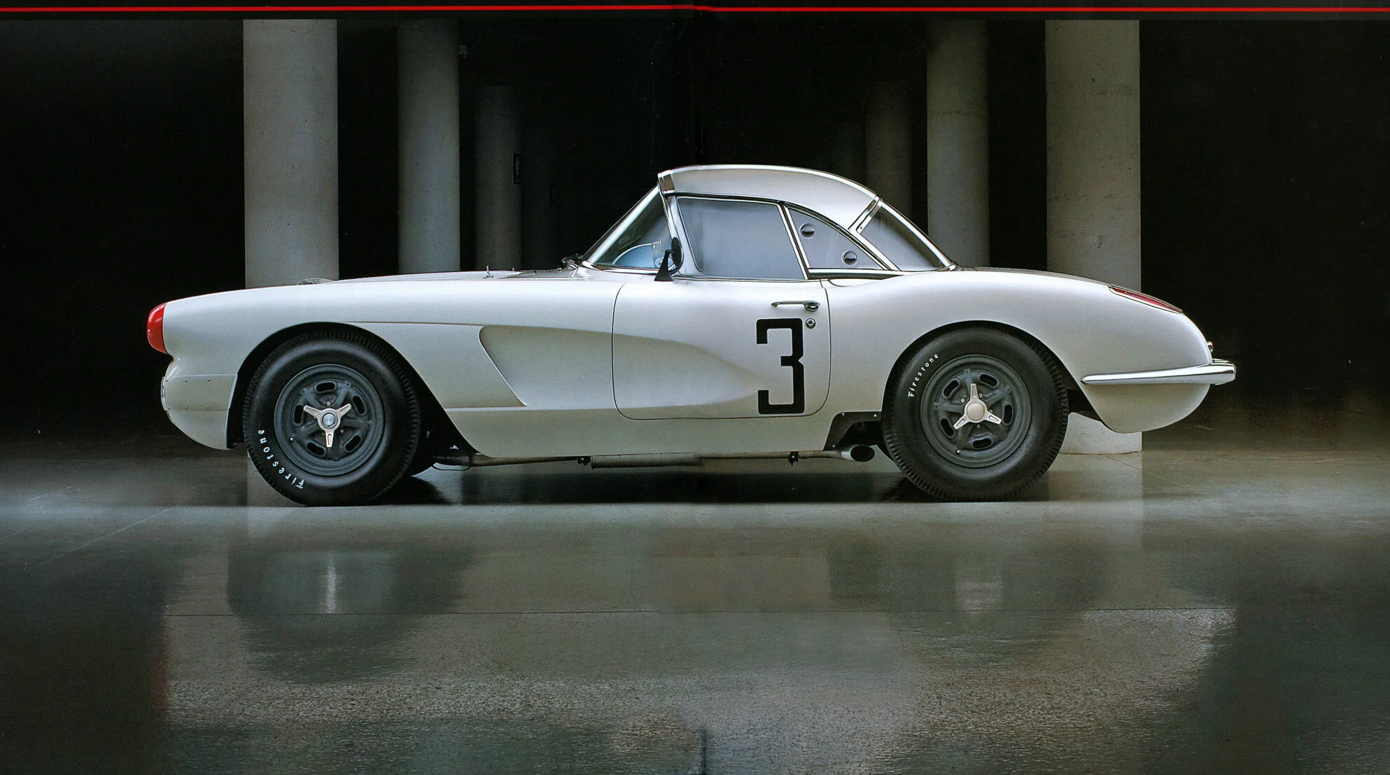 1960 #3 Cunningham Corvette LeMans Racer, NCRS American Heritage